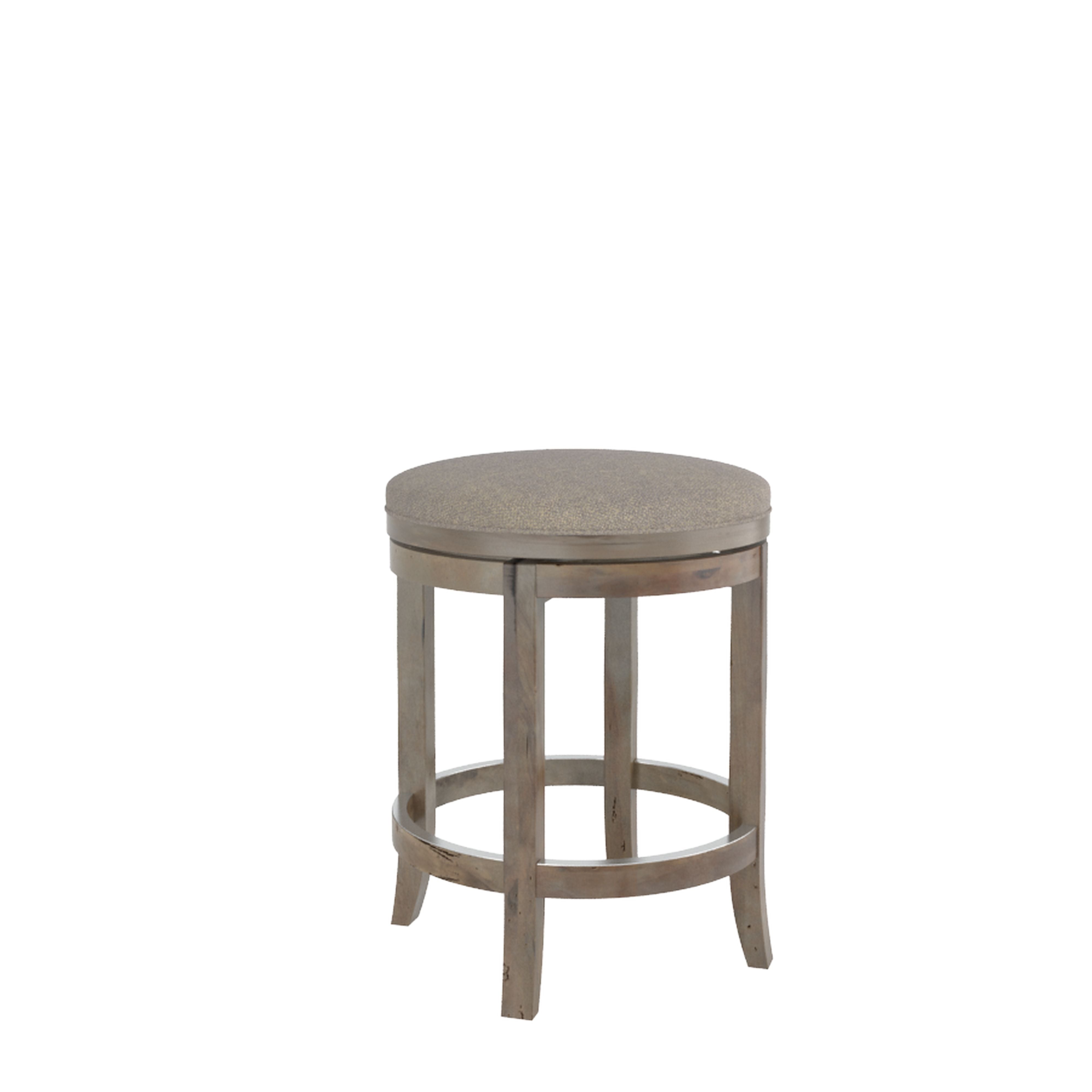 Upholstered Swivel Counter Stool