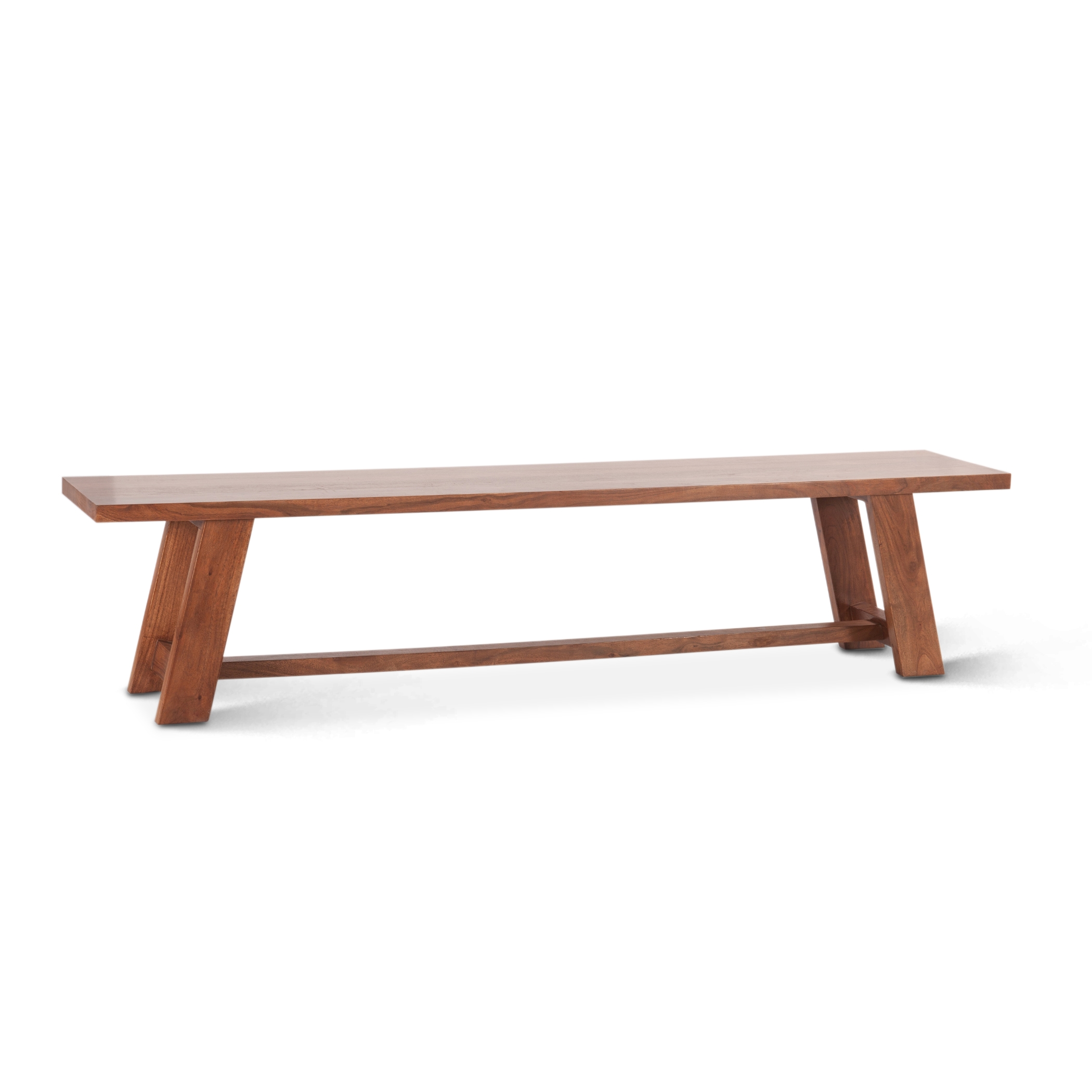 Savannah 80" Bench in Cinnamon Brown - KIT