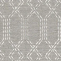 Gray Geometric Fabric