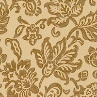 Yellow/Gold Floral Fabric