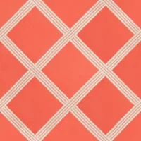 Orange/Rust Geometric Fabric