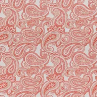 Red/Pink Paisley Fabric