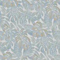 Blue/Aqua Tropical Fabric