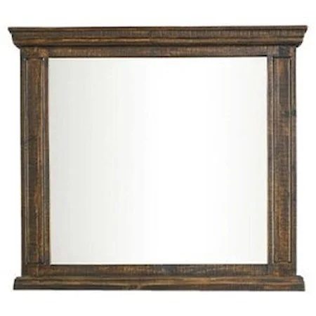 Rustic Mirror with 4 mm Thick Glass