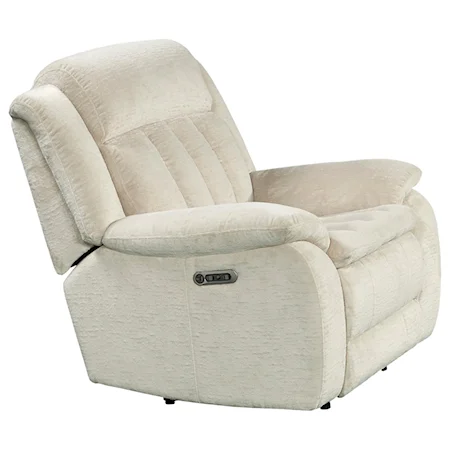 Casual Power Recliner with USB Port