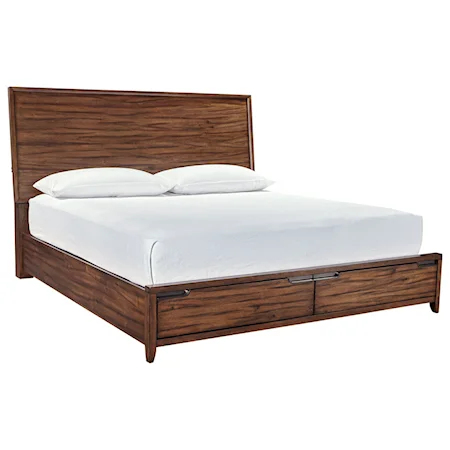 King Storage Bed with USB ports