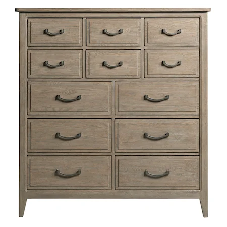 Forester Twelve Drawer Mule Chest