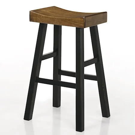 Casual 29" Saddle Stool