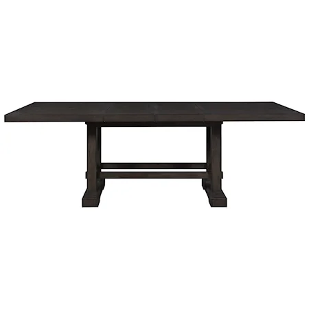 Contemporary Counter Height Table with Leaves