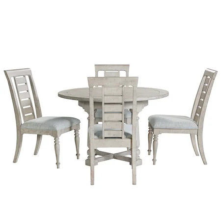 Relaxed Vintage Casual Dining Set 