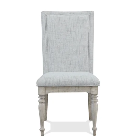 Relaxed Vintage Upholstered Dining Chair 