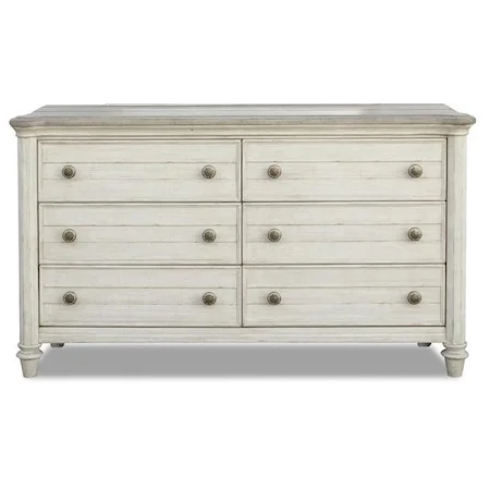 Farmhouse 6-Drawer Dresser