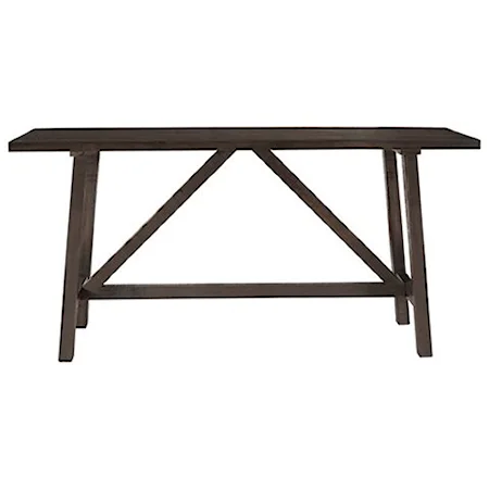 Trestle Console/Counter Table