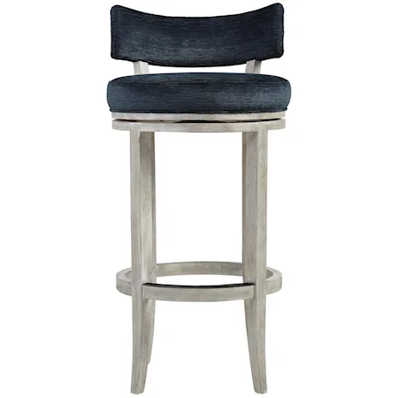 Contemporary Upholstered Bar Stool