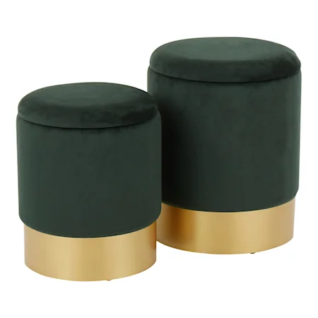 Marla Nesting Ottoman Set