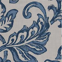 Blue/Aqua Floral Fabric