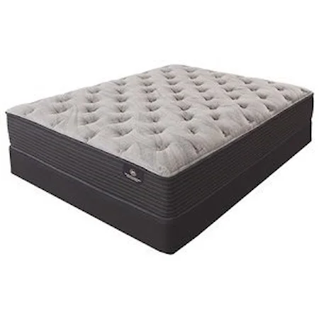 King Firm Pocketed Coil Mattress and 9" Steel Foundation