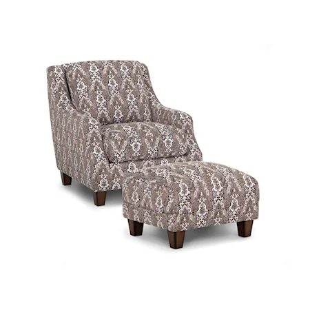 Chair & Ottoman Set