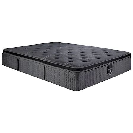 Queen 15" Box Top Plush Hybrid Mattress and Low Profile Wireless Multi Function Adjustable Base