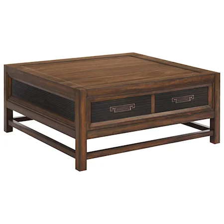 Contemporary Coffee Table with Drawers