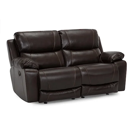 Casual Dual Power Reclining Loveseat with USB Port