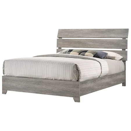 Relaxed Vintage Queen Platform Bed