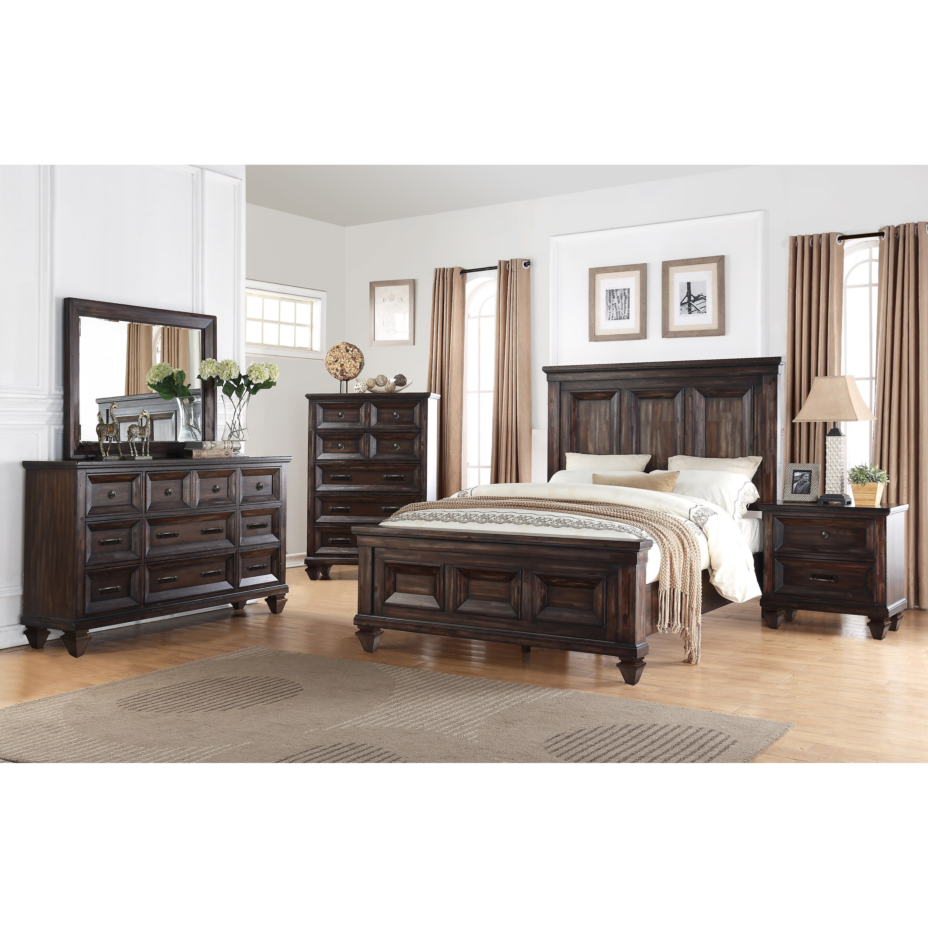 New Classic Furniture Sevilla Queen Bed - Thumbnail 3