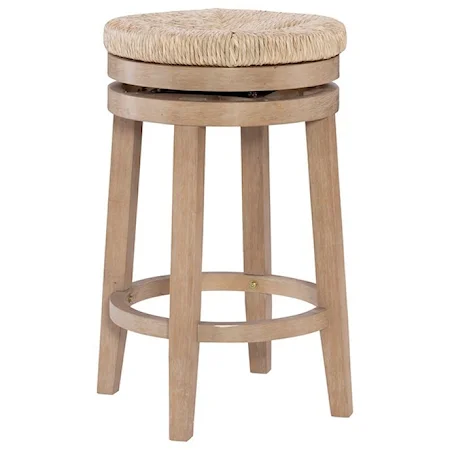 Coastal Counter Height Stool Natural