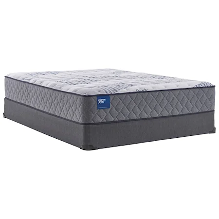 Twin Cushion Firm Mattress Set