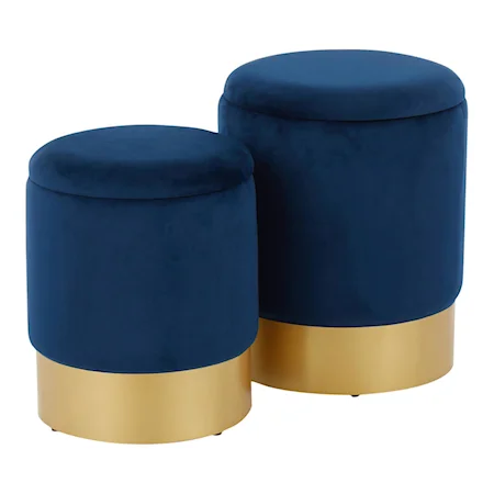 Marla Nesting Ottoman Set