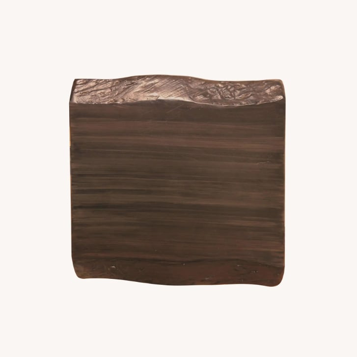 Live Edge Mahogany with Walnut