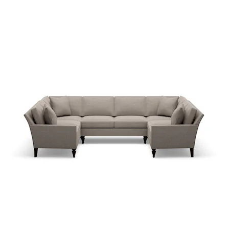 3-Piece U-Shaped Sectional Sofa