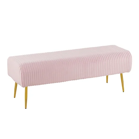 Marla Pleated Bench