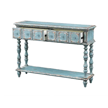 Two Drawer Console Table