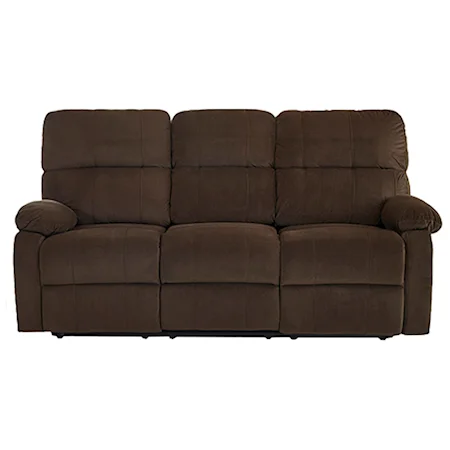 Casual Reclining Sofa