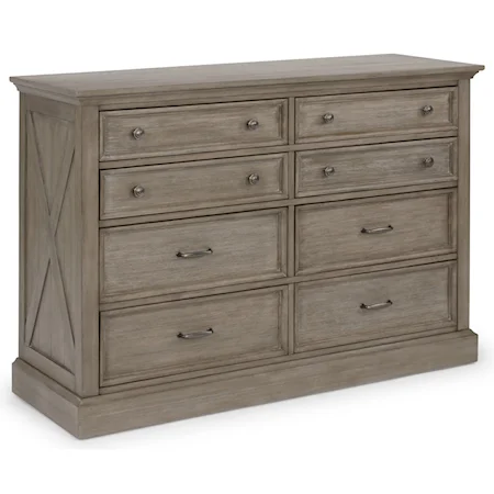 Farmhouse Dresser with Felt Lined Drawers