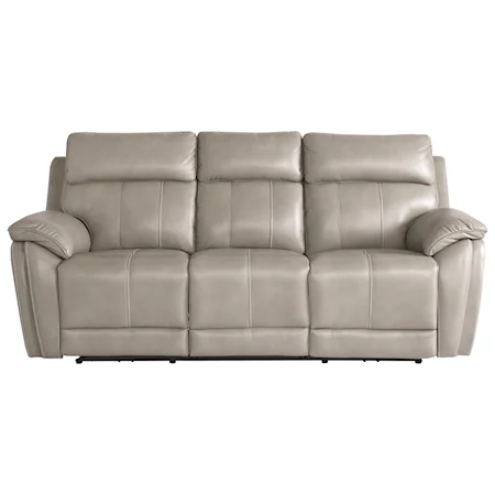 Transitional Motion Sofa with Adjustable Power Headrest