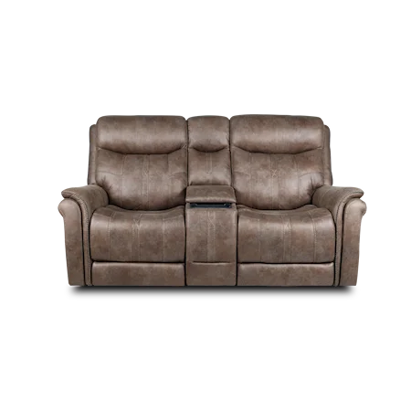 Power Reclining Console Loveseat with Cup Holders and USB Port