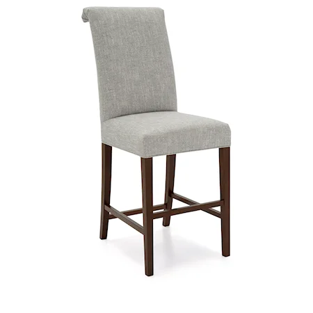 Transitional 30" Upholstered Bar Stool