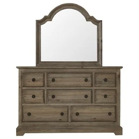 Farmhouse Dresser & Mirror