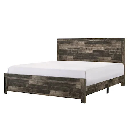 Contemporary  Mutlicolor California King Bed in One Box