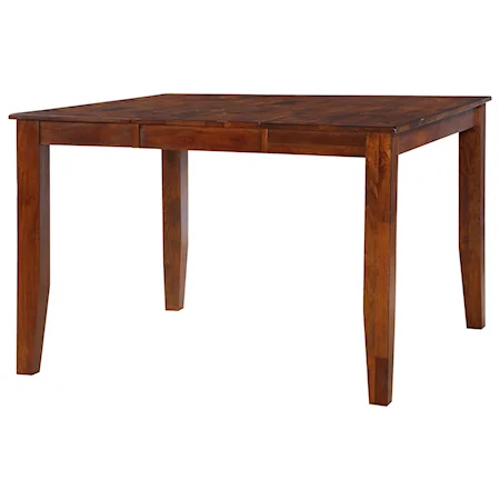 Transitional 54" Gathering Table with 18" Leaf
