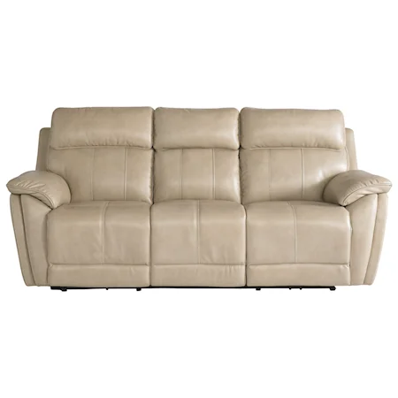 Transitional Motion Sofa with Adjustable Power Headrest