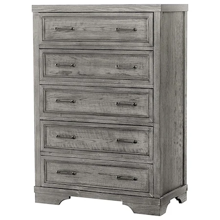 Farmhouse 5-Drawer Chest