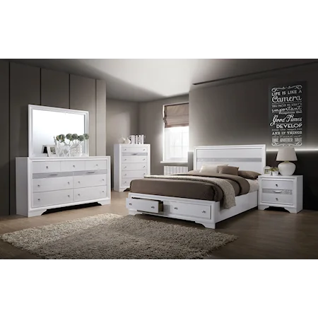 4 Piece Queen Bedroom Set