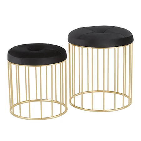 Canary Nesting Ottoman Set