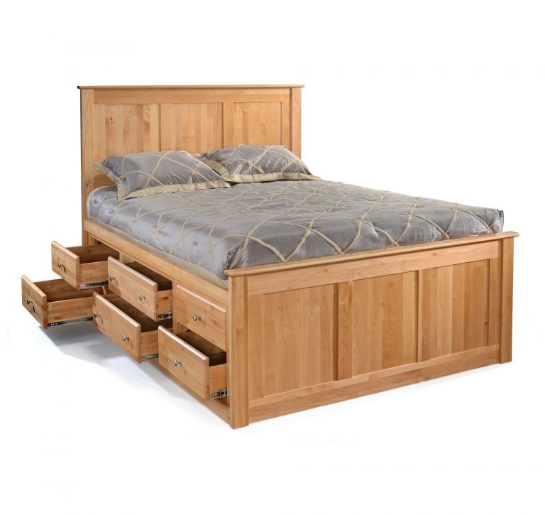 Twin 12-Drawer Chest Bed