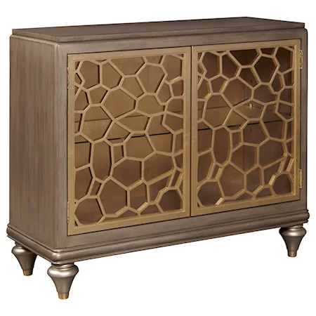 Glam 2-Door Accent Chest