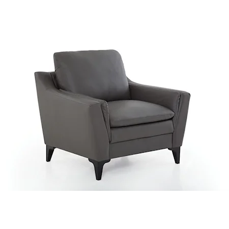 Balmoral Contemporary Upholstered Chair with Premium Padding