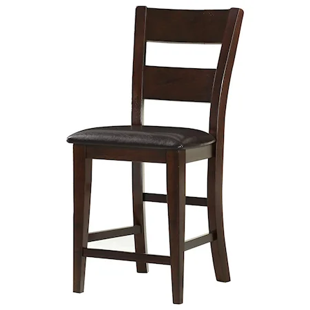 Transitional Upholstered 24" Barstool